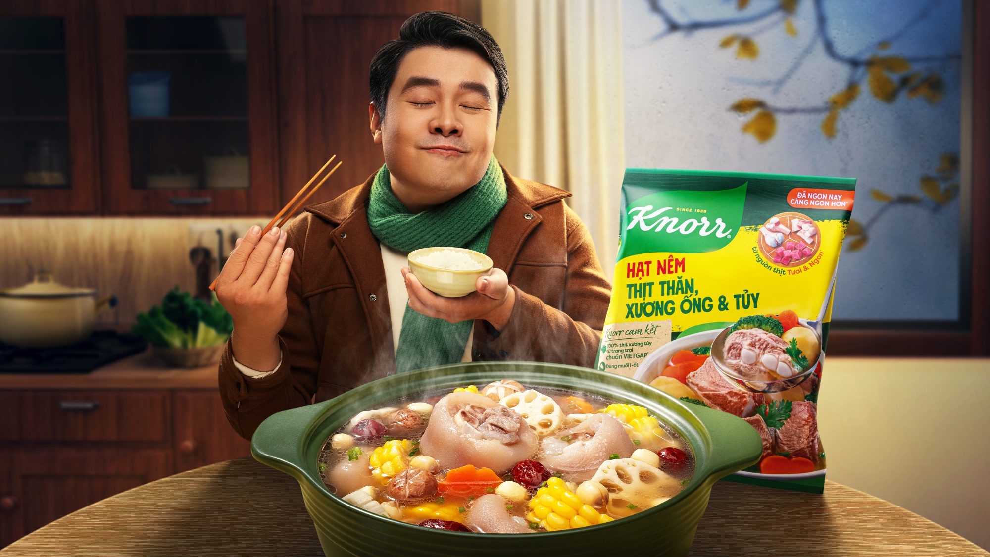 KNORR – ảnh quảng cáo do WAH! Studio thực hiện