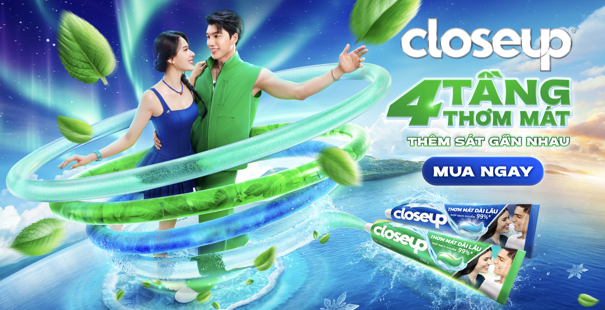 CLOSEUP – ảnh quảng cáo do WAH! Studio thực hiện